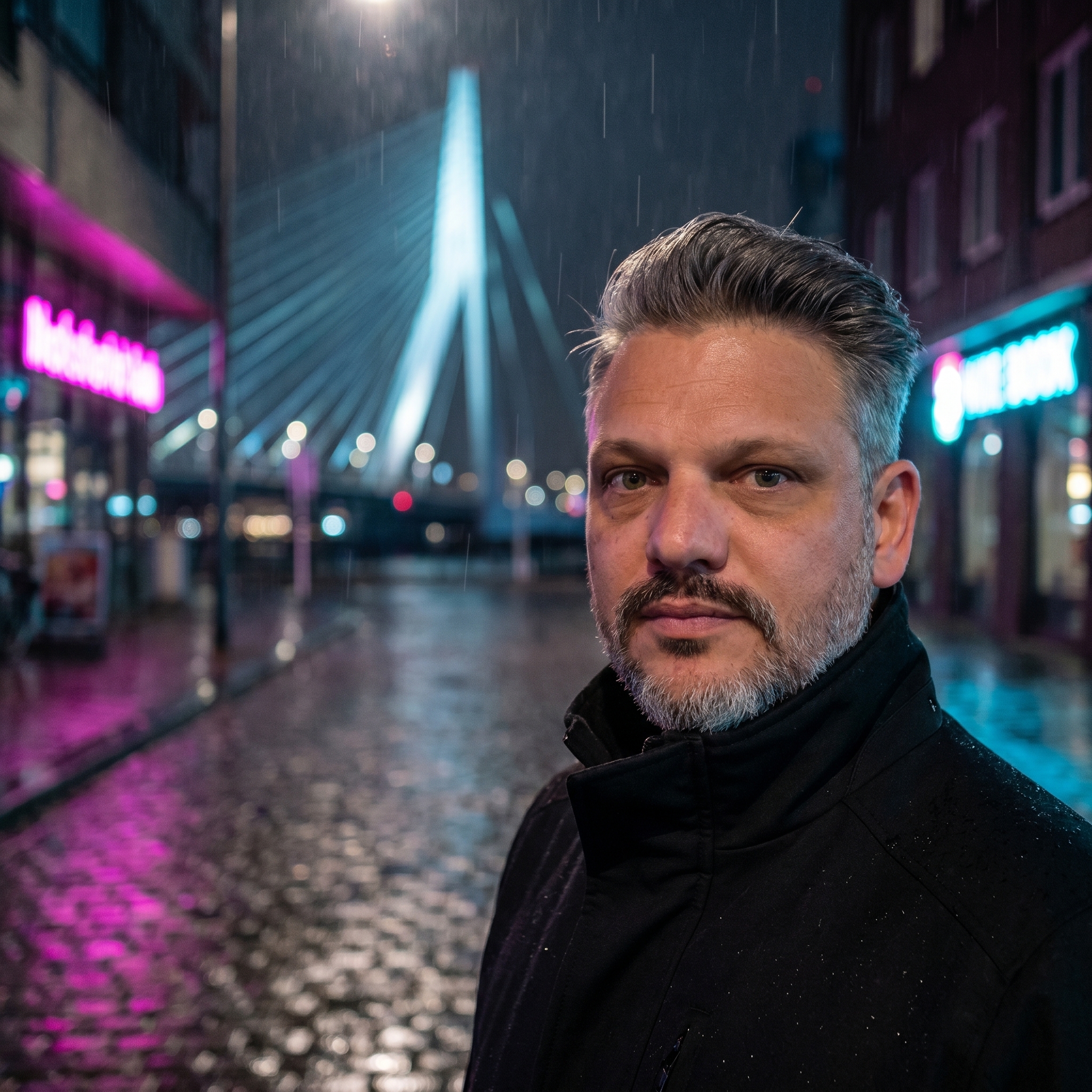 Cyberpunk Rotterdam