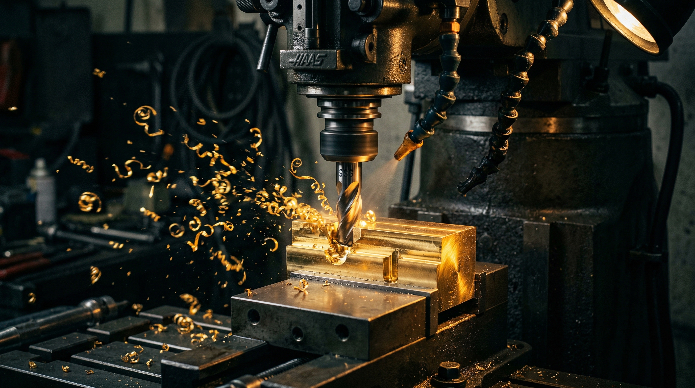 CNC machining process